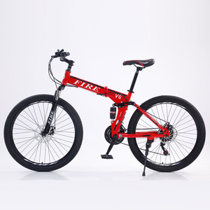 Vélo de montagne pliable FIREBIKER 29 pouces avec fourche à suspension et système de vitesses pour adultes, hommes et femmes - Product Image 4