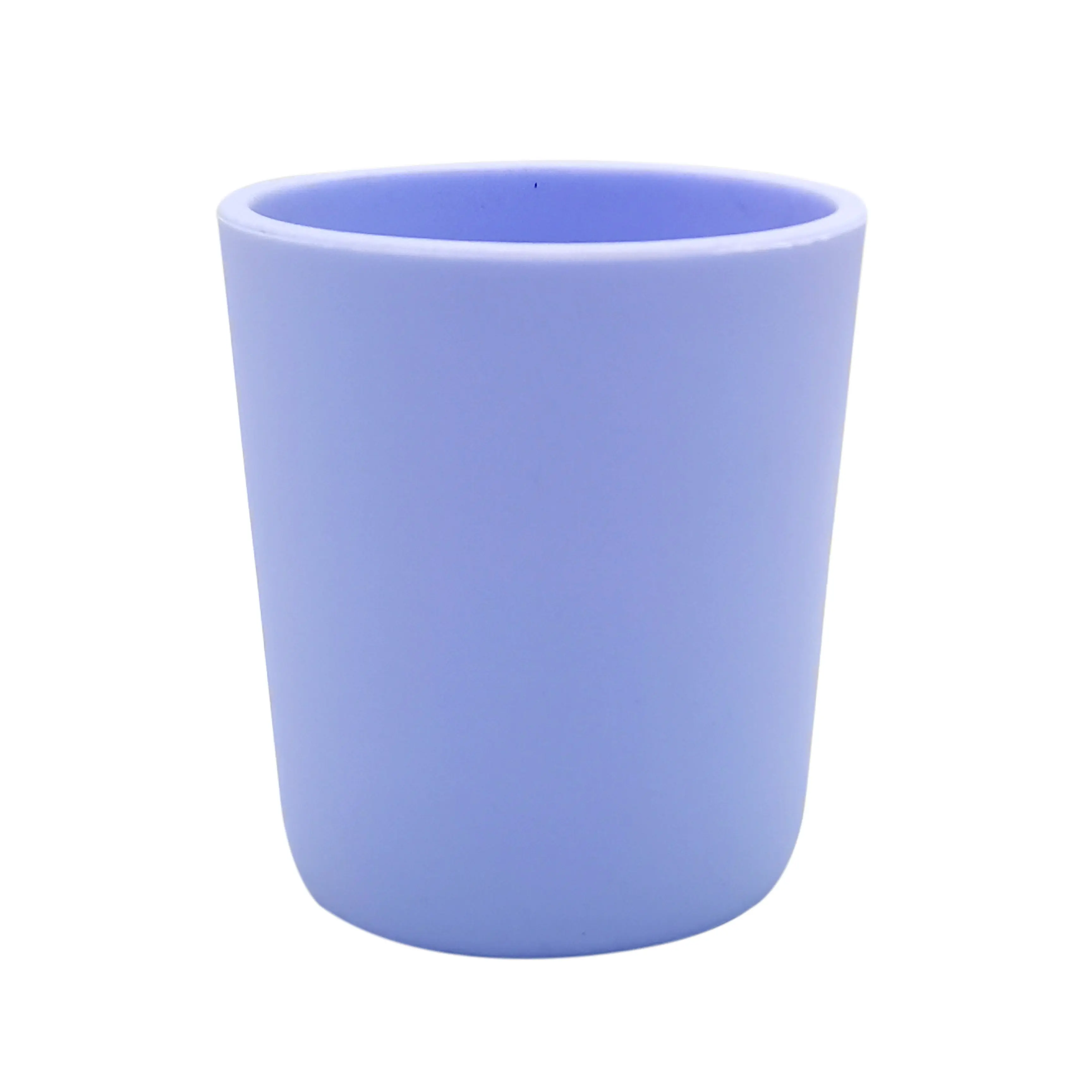 Tazza da allenamento in silicone morbido senza piombo e senza ftalati per bambini mini tazze per acqua aperta per bambini congelatore-40F e 446F