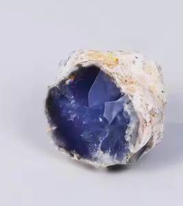 Pierre brute de calcédoine bleue naturelle en gros, origine turque, cristal pour l'équilibre émotionnel, soulagement de l'irritabilité, guérison, vente en gros - Product Image 2