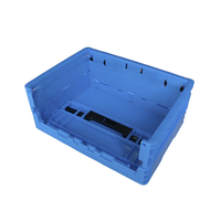 Caisses en plastique pliables 400*300*170mm, boîtes pliables pour fruits et légumes, pour supermarchés et camping