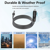 Cargador de Coche Tipo-C DC de Alta Calidad Utech, Cable de Alimentación Universal de PVC de 5.5x2.1mm a Conector de Carga para Coche, Compatible con Starlink Mini