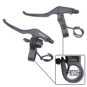 Levier de frein gauche droit en option Levier de frein Hall linéaire à 3 fils avec <span class=keywords><strong>poignée</strong></span> de frein à cloche pour Scooter E-bike Bicycle 160mm Rotor - Product Image 2