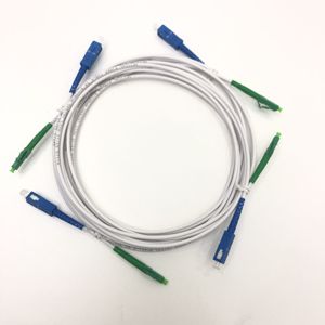 Os2, <span class=keywords><strong>OS1</strong></span>, OM1, OM2, OM3, OM4 loại sợi lõi kép cáp quang bọc thép sợi quang vá dây cho Internet - Product Image 4