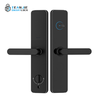 Serrure de porte en alliage d'aluminium de carte clé de l'application TTHotel de couleurs multiples de haute qualité serrure d'hôtel intelligente WiFi personnalisée