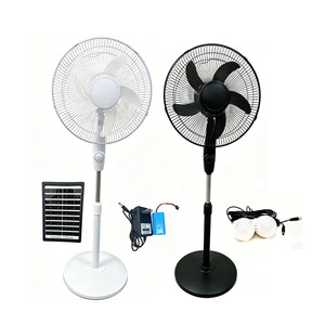 Hot Selling 3-Speed AC <b>Fan</b> Rechargeable <b>Standing</b> 12V4500mAh With Light Remote Control Home Nb-16-3 Nb-16-3 - Product Image 1