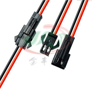 Harnes kabel elektronik otomotif kustom harnes kawat Android 1 perempuan ke 2 laki-laki kabel pemisah konektor Jst SM - Product Image 1