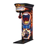 Console de jeu de boxe à monnayeur la plus populaire, machine de boxe de centre de divertissement pour tester la puissance du coup de poing, machine d'arcade