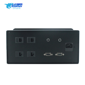 Prise <span class=keywords><strong>de</strong></span> courant escamotable multifonctionnelle universelle pour bureau à domicile, avec ports USB intégrés - Product Image 4