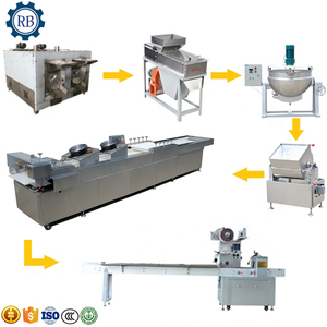 Machine de moulage commerciale pour barres de cacahuètes, machine à fabriquer des bonbons Pacoca brésiliens, machine à gâteaux aux haricots verts - Product Image 1