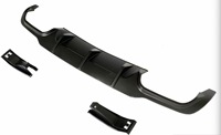 Diffuseur de pare-chocs arrière compatible avec Mercedes Benz W204 C63 C180 C200 C250 C300 C350 2012-2014