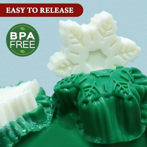 Moule en silicone personnalisé pour biscuits et gâteaux au chocolat en forme de sapin de Noël et de Père Noël pour la pâtisserie - Origine Chine - Product Image 2