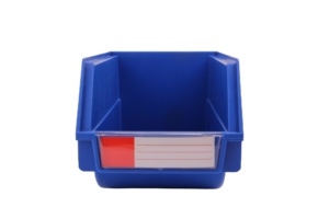 Công nghiệp kho lưu trữ nhựa Stackable hanable bộ phận lưu trữ thùng với Louvre Bảng điều chỉnh - Product Image 4