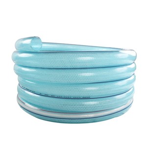 Tuyau d'arrosage flexible en PVC One Statue de 4, 6 et 1 pouce pour jardin, usage domestique et lavage de voiture avec renfort en maille - Product Image 1