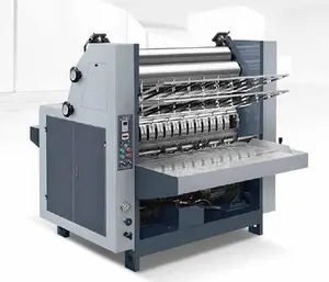 Yarı otomatik kağıt montaj makinesi 1500g karton karton laminasyon makinesi kurulu yapıştırma makinesi