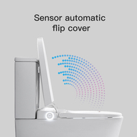 WC intelligent électrique automatique Watermark CE, sanitaire, pour salle de bain, à poser au sol, cuvette de toilette intelligente