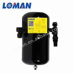 LOMAN Vertical Liquid Reservoir, Refrigeration Spare Parts Liquid Receiver, Refrigeration Receiver