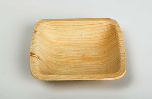Tazón Cuadrado de Hoja de Areca de 3 Pulgadas, Tazón Compostable de Hoja de Palma para Aperitivos y Postres, Vajilla Ecológica - Product Image 3