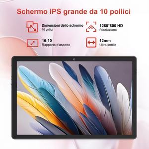 Nueva tableta Android 10 de 10 pulgadas con doble SIM, 8G+256GB, cuatro núcleos, pantalla capacitiva de 1280x800, teclado, tableta GSM. - Product Image 3