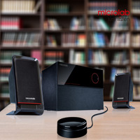 Microlab 2,1 altavoz multimedia M200BT con diente azul