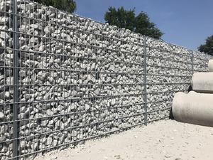Maille de gabion, filet de protection de dragage de rivière/montagne, bonne perméabilité à l'eau, peut être rempli de pavés - Product Image 6