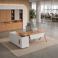 Escritorio Moderno para Oficina, Mueble de Oficina, Escritorio para Computadora con Cajón, Estación de Trabajo, Certificado BIFMA, Personalizable, OEM, Venta al Por Mayor, Comercial