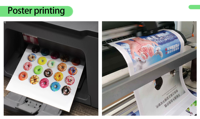 Feuille de film PP mat, imprimable, taille et couleur personnalisées pour l'emballage et les affiches