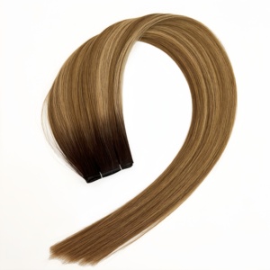 Nuevo Diseño de Trama Genius, Cabello Ruso sin Costuras, Se Puede Cortar, Trama de Cabello Remy Cosida a Mano, Trama Genius - Product Image 3