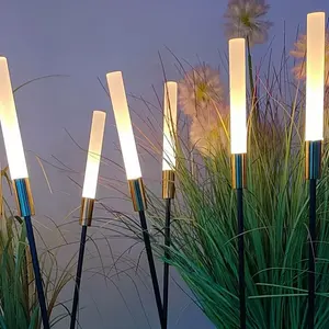 Hot Sale Solar Reeds Light Waterproof Solar Garden Flower Lights Outdoor Christmas Landscape LED Acrylic Reeds Light