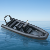 Bateaux pneumatiques rigides en aluminium Patrol 23ft Rhib 700 Hypalon/PVC à vendre