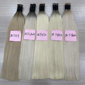 <span class=keywords><strong>Cheveux</strong></span> humains de qualité supérieure, 100% naturels, alignés sur les cuticules, <span class=keywords><strong>cheveux</strong></span> russes Remy non traités, <span class=keywords><strong>cheveux</strong></span> humains bruts, <span class=keywords><strong>cheveux</strong></span> humains blancs platine - Product Image 2