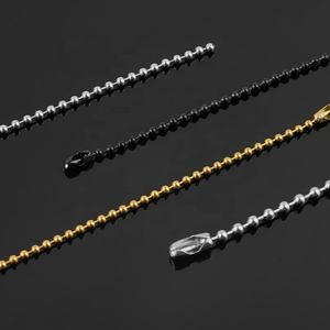 สร้อยคอแบบลูกปัดโซ่สแตนเลส โรงงานผลิต ขายส่ง อุปกรณ์เครื่องประดับคุณภาพสูง - Product Image 3