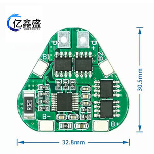 แผงป้องกันแบตเตอรี่ YIXINSHENG 3S 12V 18650 11.1V 12.6V ป้องกันการชาร์จเกินและการคายประจุเกิน สำหรับจักรยานไฟฟ้าและสกูตเตอร์ - Product Image 4