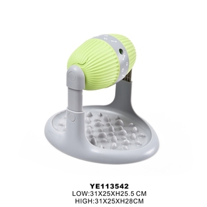 Sağlık diyet gıda dispenseri ayarlanabilir yükseklik <span class=keywords><strong>Pet</strong></span> yavaş besleyici interaktif köpek kedi IQ eğitim kase oyuncaklar - Product Image 4
