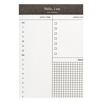 Carnet de planification quotidienne pour étudiants avec notes de gestion du temps et modèle de planificateur