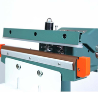 Machine de scellage thermique verticale automatique à impulsion pour sachets, sacs plastiques, bouteilles et canettes, avec pédale, 220V/110V