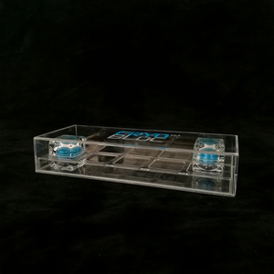 acrylic cosmetic display stand plastic counter display stands nail varnish bottle display <b>rack</b> cosmetic display stand - Product Image 4