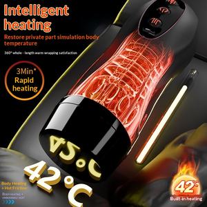 TT FOREST Aircraft Cup Male Sex Toy Masturbation <strong>Device</strong> for Adult Males Intelligent Interactive Heating TPE Material Sex Toy - Product Image 4
