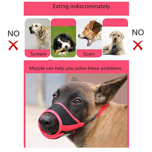 Rọ Mõm Chó Bằng Nylon Có Thể Điều Chỉnh Mềm Độn Nhanh Phù Hợp Thoải Mái Chống Cắn Huấn Luyện MÕM THÚ CƯNG - Product Image 3