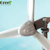 Éolienne 5kw Installation facile contrôle de pas électrique énergie éolienne petite éolienne onduleur générateur de puissance pour un usage domestique