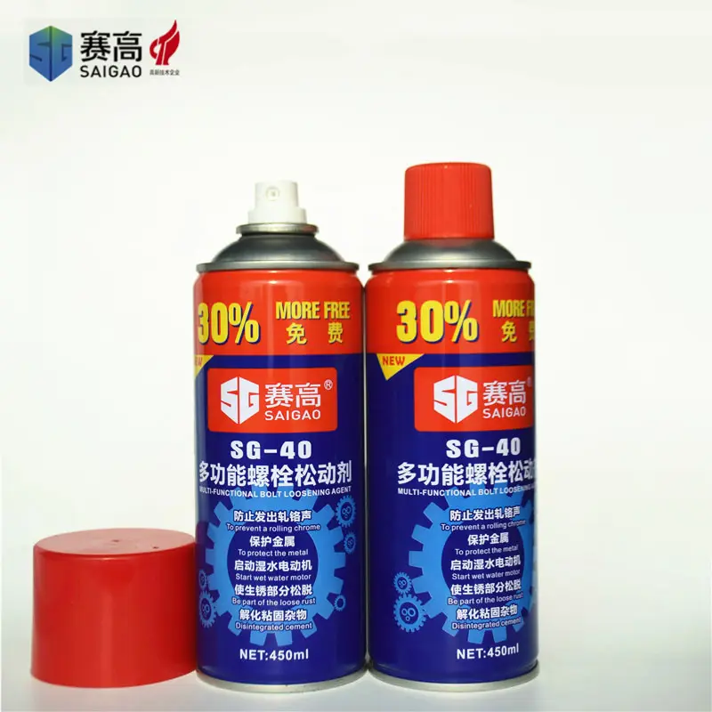 Spray lubricante de óxido, fabricante de China, spray lubricante de óxido