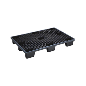 Pallet in plastica 1200x800x140 HDPE con rivestimento singolo e doppio Euro Pallet per magazzini e industrie a 4 vie - Product Image 1