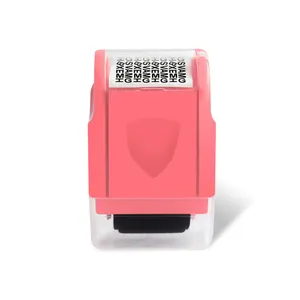 Confidential stamp Office supplies embossed self inking protect privacy stamp machine customize letter home school