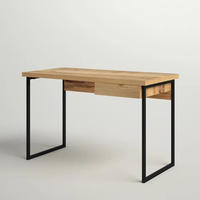 Bureau d'ordinateur en bois massif de style simple à prix bas pour chambre et bureau – Modèle européen