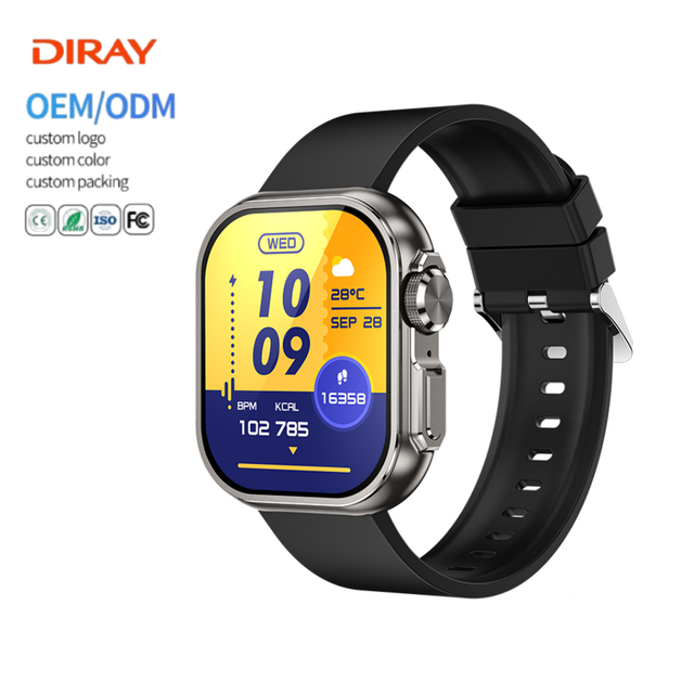 Smart Watch for Men Waterproof Sports Watch Big Screen Smart Watch Rugged Outdoor 2.01" IPS Zinc Alloy 410mAh 60D Standby