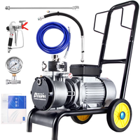 Portable haute tension 220V Airless pistolet Machine électrique décoration de la maison Latex peinture pistolet avec composant moteur de base