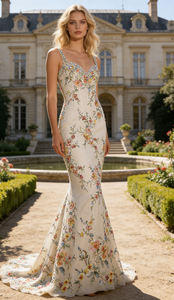 Tela de Encaje con Lentejuelas y Bordado de Malla Ecológica Blinglace, Diseño Floral, Estilo Vintage Francés, Ideal para Vestidos - Product Image 3