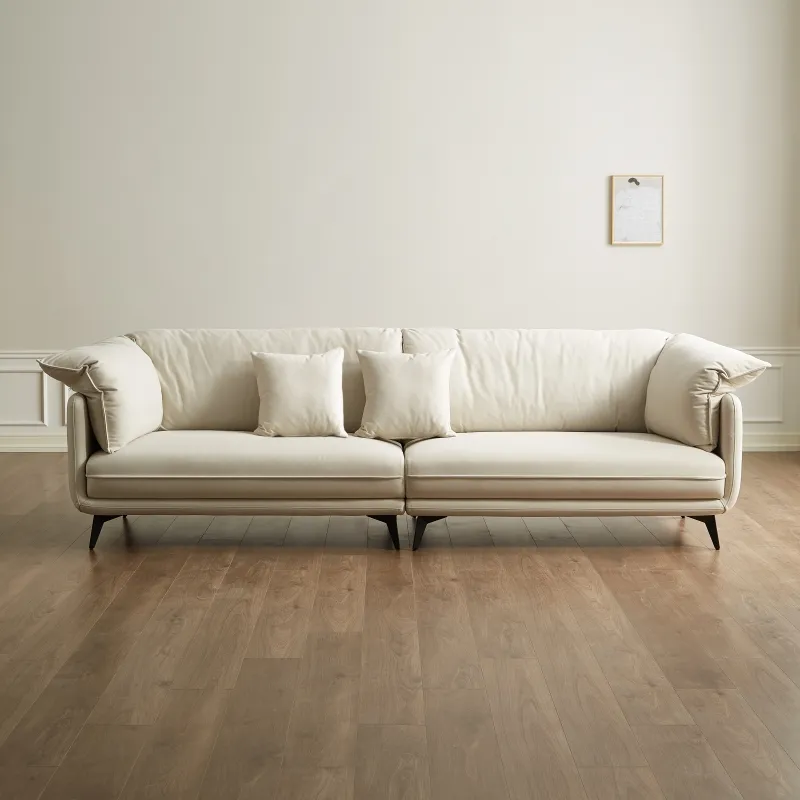 Latest Modern Home Furniture Sofa Set Design Living Room Sofas Cotton Linen Sofa