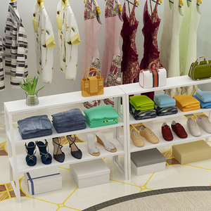 Metallo e woodeen Display Stand Borsa <span class=keywords><strong>Negozio</strong></span> di Mobili In Pelle Merci Scaffali di Visualizzazione per Cintura <span class=keywords><strong>Scarpe</strong></span> e Borse <span class=keywords><strong>Negozio</strong></span> - Product Image 2