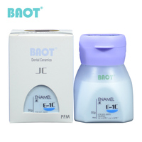 BAOT PFM Métal Céramique Dentaire Porcelaine Poudre JC Bond GLAZE TACHE GINGIVA MARGE CERVICAL TRANSPARENT ÉMAIL DENTINE OPAQUE