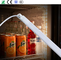 Bande lumineuse LED pour congélateur à CRI élevé Ra80, 1,31 pi (40 cm), en alliage d'aluminium, 6500K, angle de faisceau large de 165°, pour vitrine de supermarché